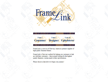 Tablet Screenshot of framelink.net